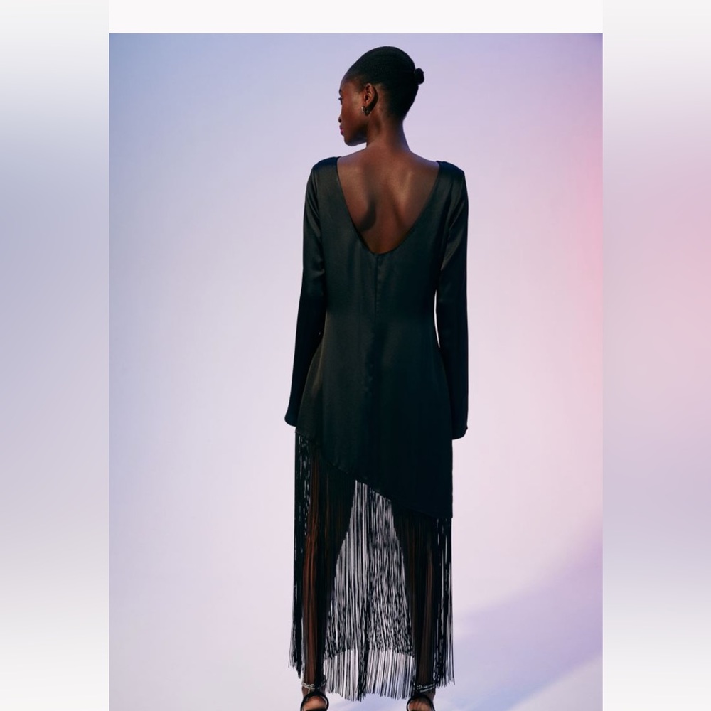 H&M fringe- trimmed dress - Picture 5 of 8